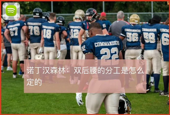 诺丁汉森林：双后腰的分工是怎么定的